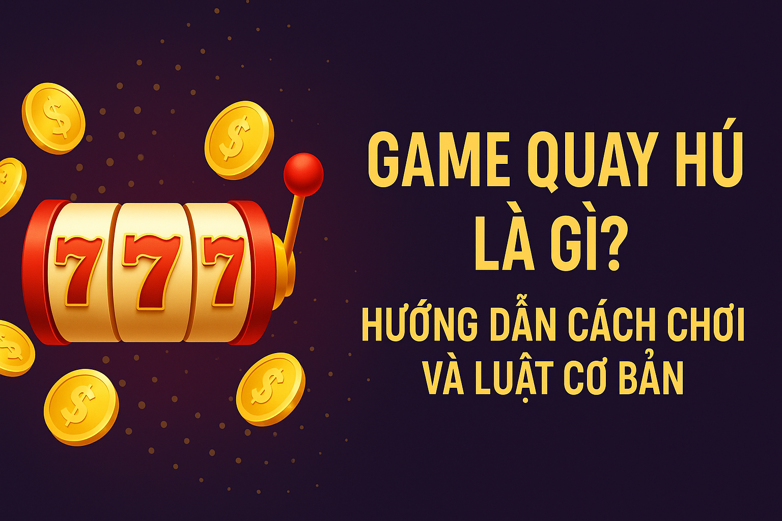 Game Quay Hũ Là Gì? Hướng Dẫn Cách Chơi Và Luật Cơ Bản