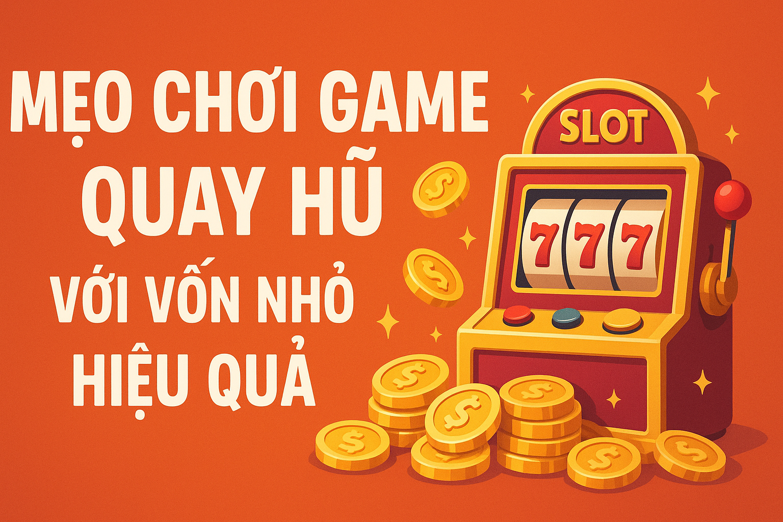 Mẹo Chơi Game Quay Hũ Với Vốn Nhỏ Hiệu Quả Giúp Bạn Luôn Dẫn Trước
